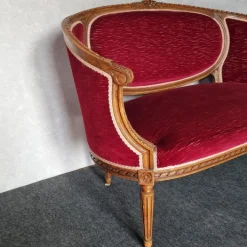 Pamono Set of Basket Bench and Armchairs, 1950s, Set of 3 Sale