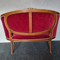 Pamono Set of Basket Bench and Armchairs, 1950s, Set of 3 Sale