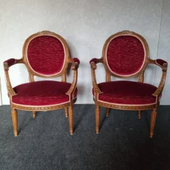 Pamono Set of Basket Bench and Armchairs, 1950s, Set of 3 Sale