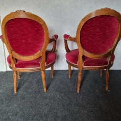 Pamono Set of Basket Bench and Armchairs, 1950s, Set of 3 Sale
