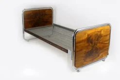 Pamono Set of Bauhaus Tubular Steel Beds, 1940s Outlet