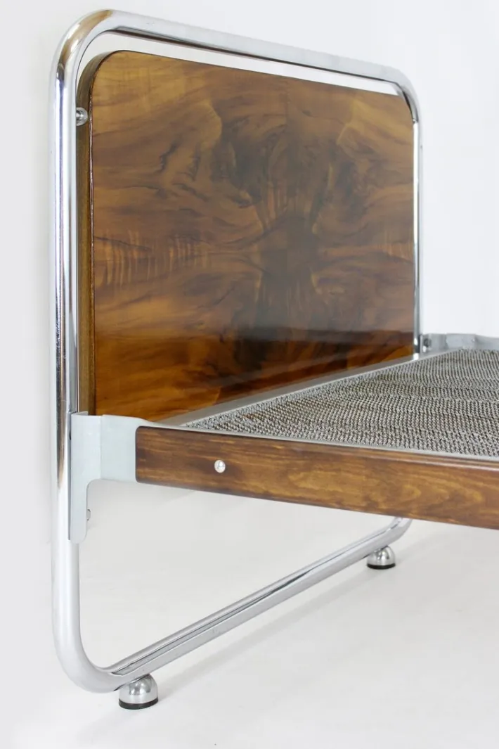 Pamono Set of Bauhaus Tubular Steel Beds, 1940s Outlet