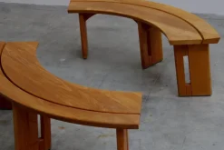 Pamono Set of Benches, France, 1970s, Set of 2 Hot