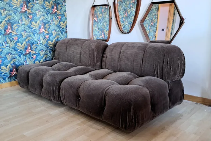 Pamono Set of Camaleonda Modular Sofa by Mario Bellini for B&b Italia, 1970