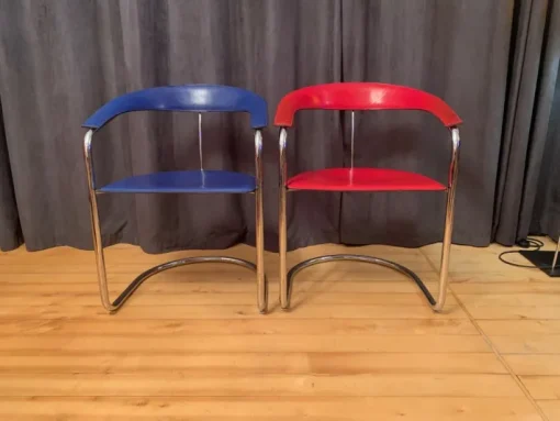 Pamono Set of Canasta Chairs from Arrben, Italy, 1970s-1980s Outlet