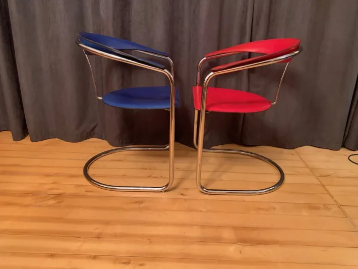 Pamono Set of Canasta Chairs from Arrben, Italy, 1970s-1980s Outlet
