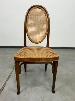 Pamono Set of Chairs by Otto Prutscher for Café Heinrichshof, 1890s