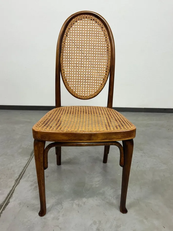 Pamono Set of Chairs by Otto Prutscher for Café Heinrichshof, 1890s