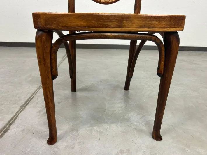 Pamono Set of Chairs by Otto Prutscher for Café Heinrichshof, 1890s