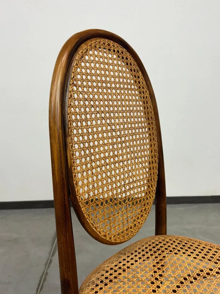 Pamono Set of Chairs by Otto Prutscher for Café Heinrichshof, 1890s