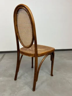 Pamono Set of Chairs by Otto Prutscher for Café Heinrichshof, 1890s