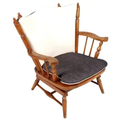 Pamono Set of Chiavari Chestnut Rocking Chairs with Springs, 1930s Discount