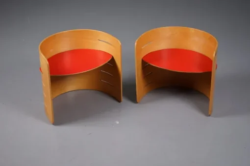 Pamono Set of Children's Chair by Kristian Vedel for Torben Orskov & Co., 1950s Best