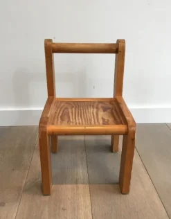 Pamono Set of Children's Chairs by Svend Langkilde, 1970s Outlet
