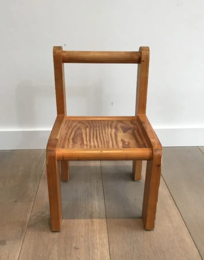 Pamono Set of Children's Chairs by Svend Langkilde, 1970s Outlet