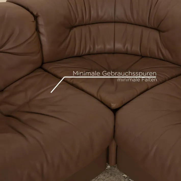 Pamono Set of DS 14 Leather Sofa Set from De Sede Clearance