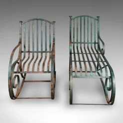 Pamono Set of English Garden Loungers, 1910s Outlet