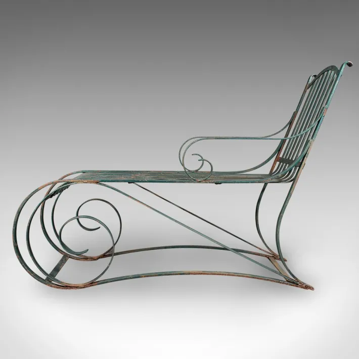 Pamono Set of English Garden Loungers, 1910s Outlet