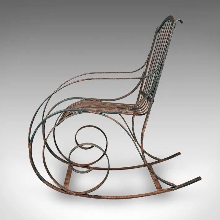 Pamono Set of English Garden Loungers, 1910s Outlet