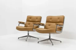 Pamono Set of ES105 Lobby Chairs by Charles & Ray Eames for Vitra, 1970s Sale