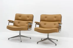 Pamono Set of ES105 Lobby Chairs by Charles & Ray Eames for Vitra, 1970s Sale