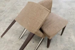 Pamono Set of Eunice Dining Chairs by Antonio Citterio for Maxalto New