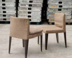 Pamono Set of Eunice Dining Chairs by Antonio Citterio for Maxalto New