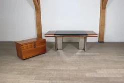 Pamono Set of Executive Desk and Credenza by Hans von Klier for Skipper, Italy, 1972 Online