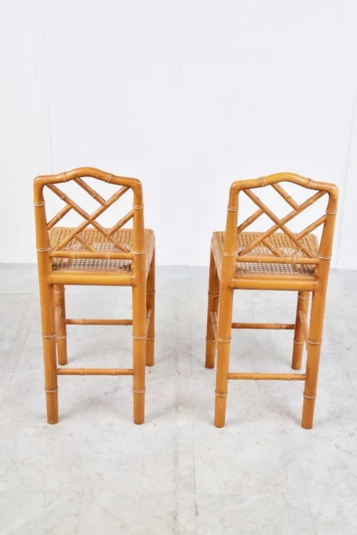 Pamono Set of Faux Bamboo Children Chairs, 1960s Online