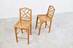 Pamono Set of Faux Bamboo Children Chairs, 1960s Online