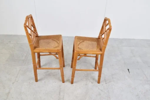 Pamono Set of Faux Bamboo Children Chairs, 1960s Online