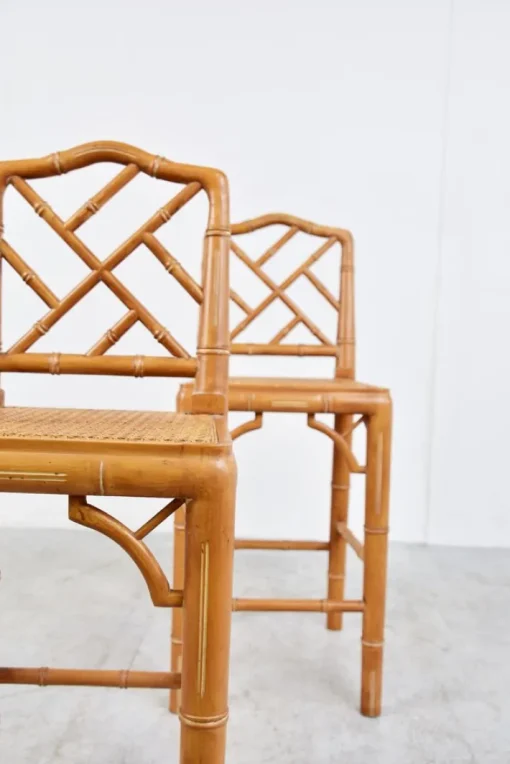 Pamono Set of Faux Bamboo Children Chairs, 1960s Online