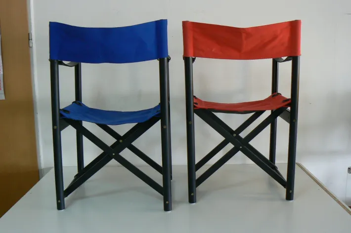 Pamono Set of Folding Chairs by Mogens Koch for Hyllinge Möbler