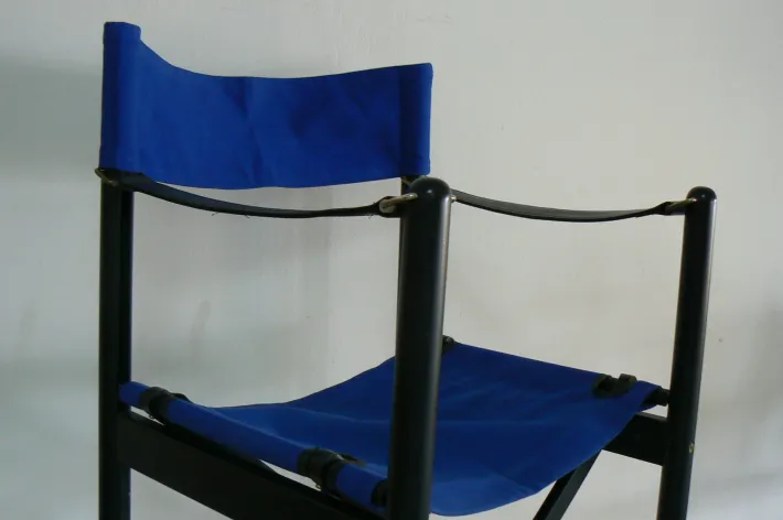 Pamono Set of Folding Chairs by Mogens Koch for Hyllinge Möbler
