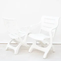 Pamono Set of Folding Chairs in Lacquered Wood from Fratelli Reguitti, 1960s Sale