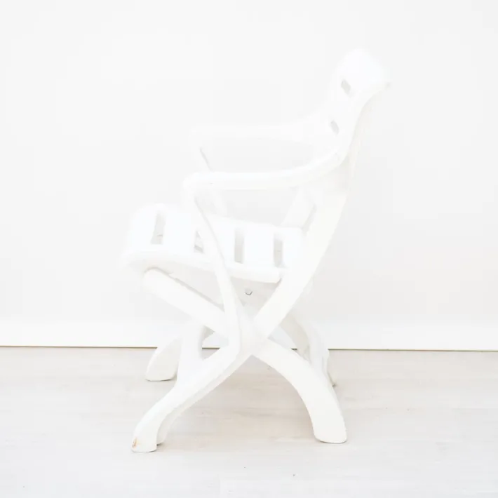 Pamono Set of Folding Chairs in Lacquered Wood from Fratelli Reguitti, 1960s Sale