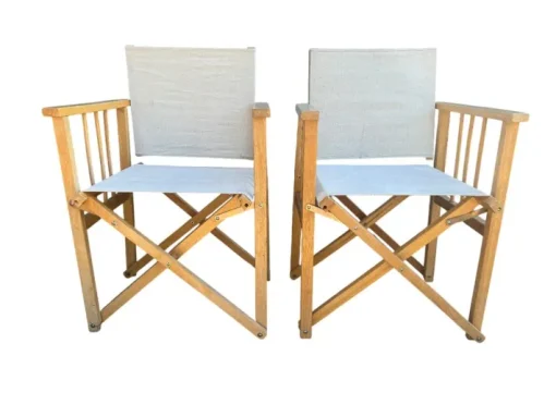 Pamono Set of Folding Directors Chairs