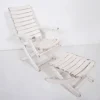 Pamono Set of Garden Lounge Chair with Footstool
