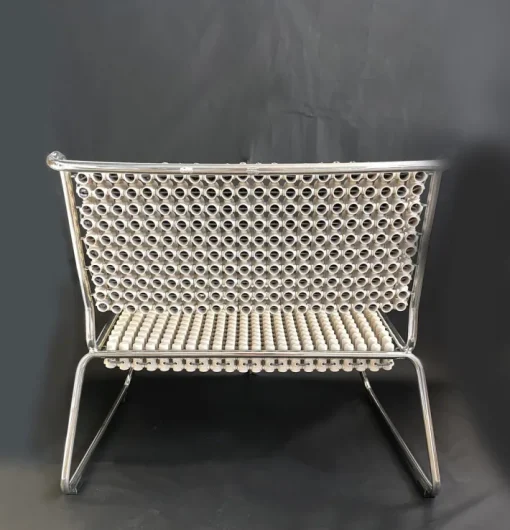 Pamono Set of Grey Accupunto Outdoor Chairs by Yos & Leonard Theosabrata, 2003 Best