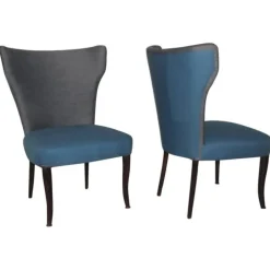 Pamono Set of High Back Chairs, 1950s New