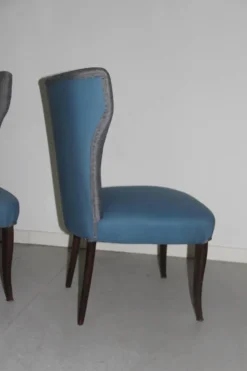 Pamono Set of High Back Chairs, 1950s New