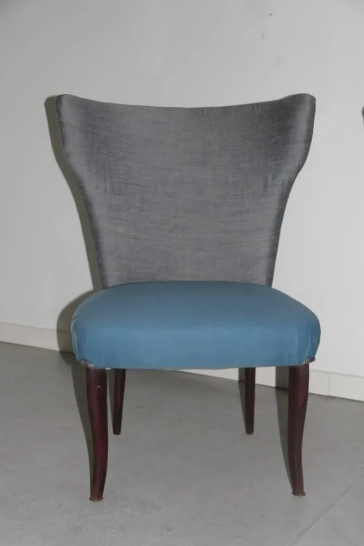 Pamono Set of High Back Chairs, 1950s New