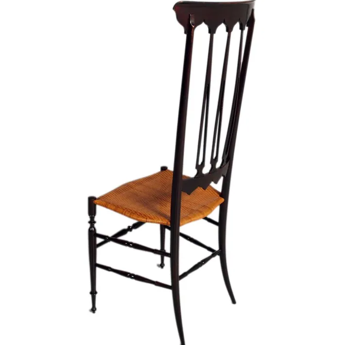 Pamono Set of High Back Chiavarina Chair by Gio Ponti for Sac Chiavari, 1950s Hot
