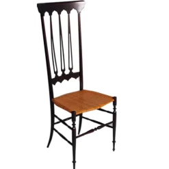 Pamono Set of High Back Chiavarina Chair by Gio Ponti for Sac Chiavari, 1950s Hot