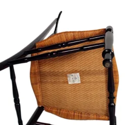 Pamono Set of High Back Chiavarina Chair by Gio Ponti for Sac Chiavari, 1950s Hot