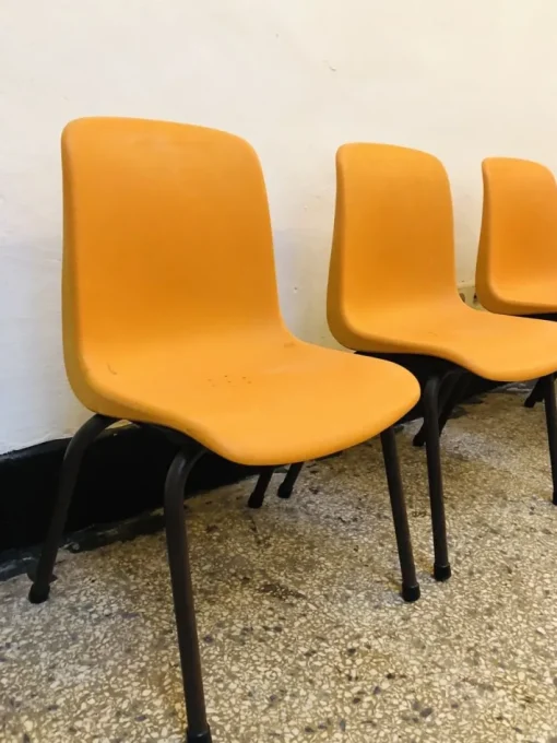 Pamono Set of High Children's Chairs from Grosfillex, 1960s Best