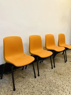 Pamono Set of High Children's Chairs from Grosfillex, 1960s Best