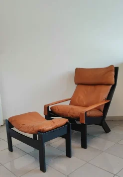 Pamono Set of Inca Chaise Longue and Ottoman by Peter Opsvik for Westnofa, 1970s Discount