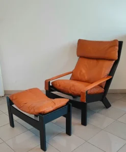 Pamono Set of Inca Chaise Longue and Ottoman by Peter Opsvik for Westnofa, 1970s Discount