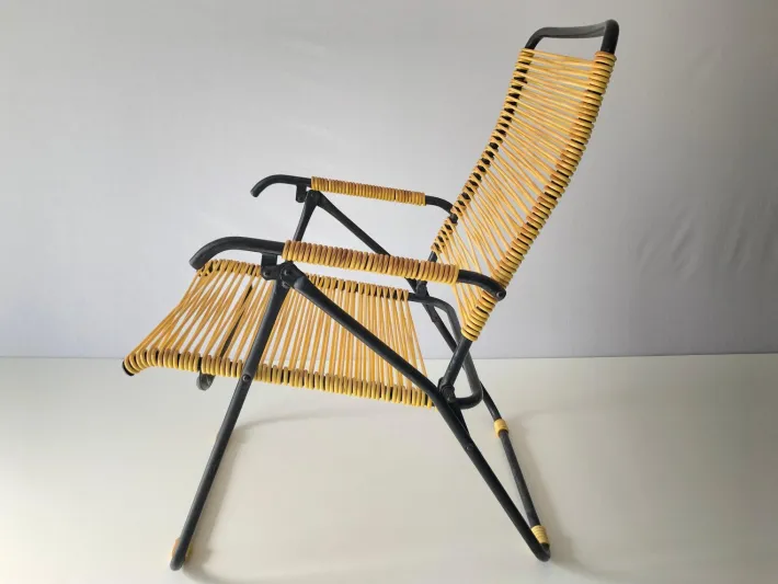 Pamono Set of Italian Exterior Spaghetti Armchairs, Italy, 1970s Discount